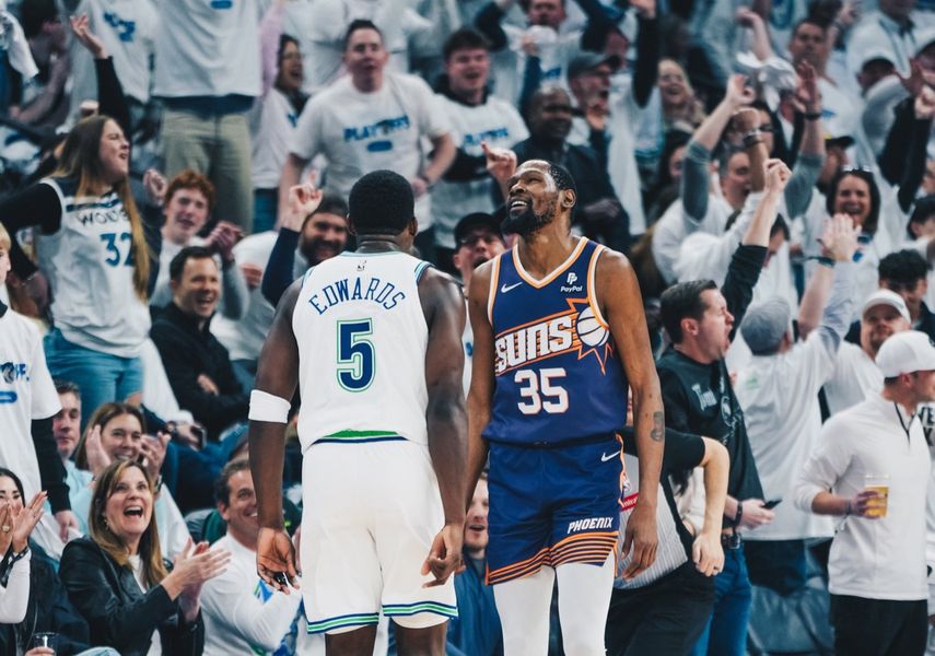 NBA: Timberwolves de la joven estrella Anthony Edwards superan cómodamente a Suns