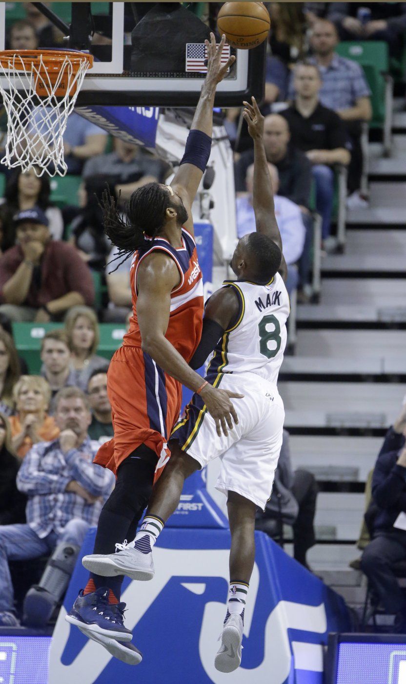 Mack logra récord personal de puntos y Jazz gana a Wizards