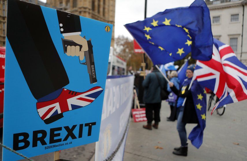 May habla al Parlamento sobre Brexit