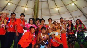 Panamá con 17 medallas en los Juegos Mundiales de Pueblos Ancestrales