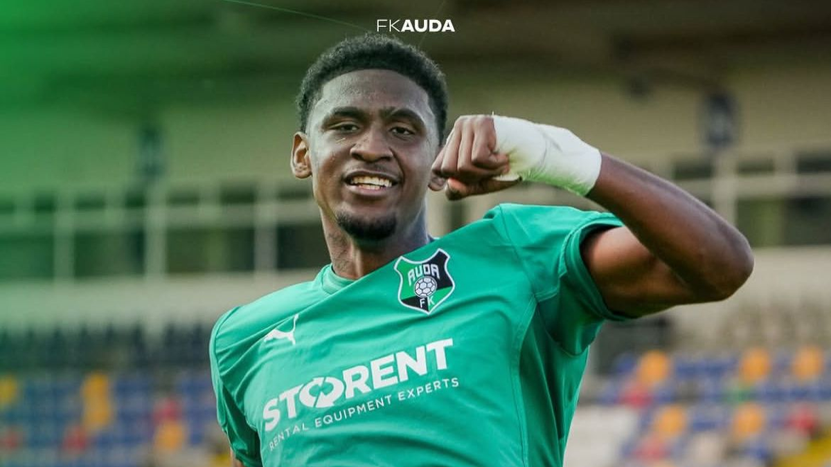 Josué Vergara anotó doblete con el FK Auda de Letonia Josué Vergara anotó doblete con el FK Auda de Letonia