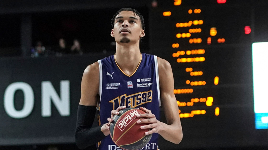 NBA: Spurs escogerían en primer lugar del Draft al fenómeno francés Wembanyama