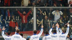 Federación serbia pedirá repetición de partido Serbia-Italia