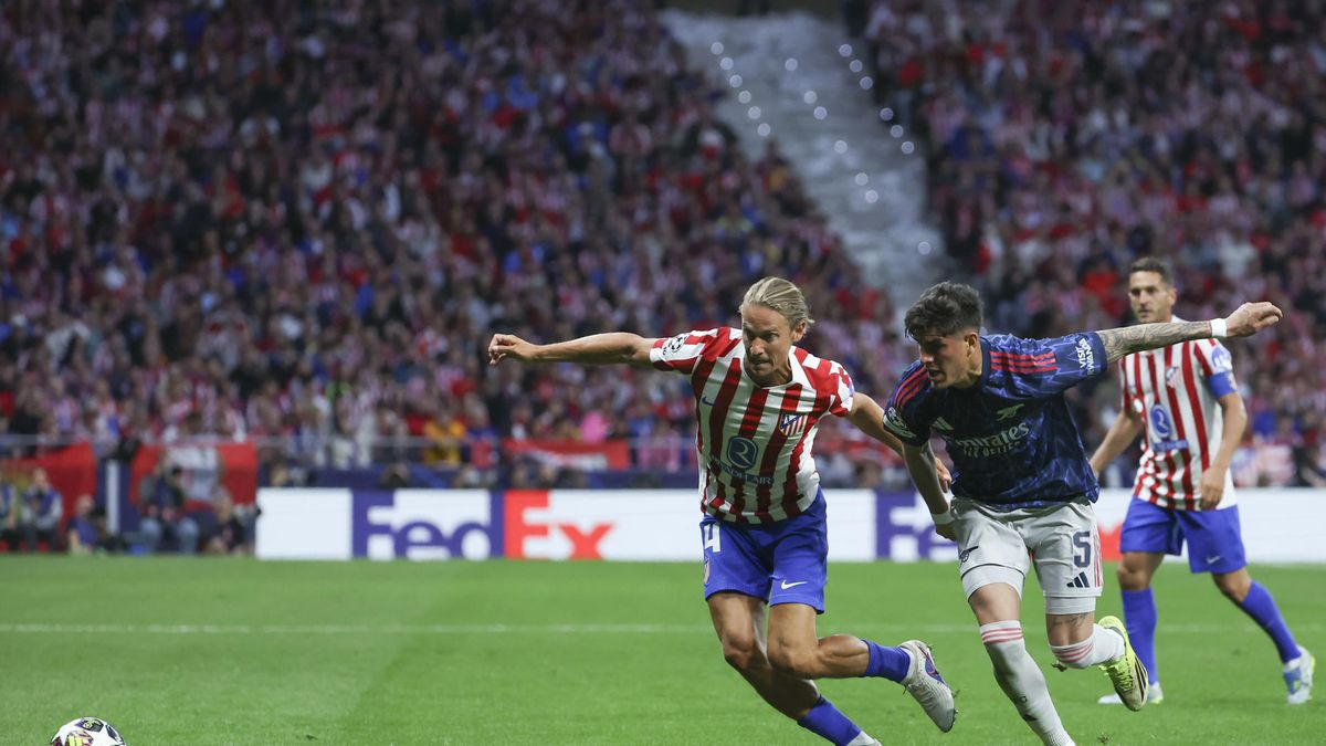 Champions League: Atlético de Madrid y Arsenal definirán todo en la semis de vuelta